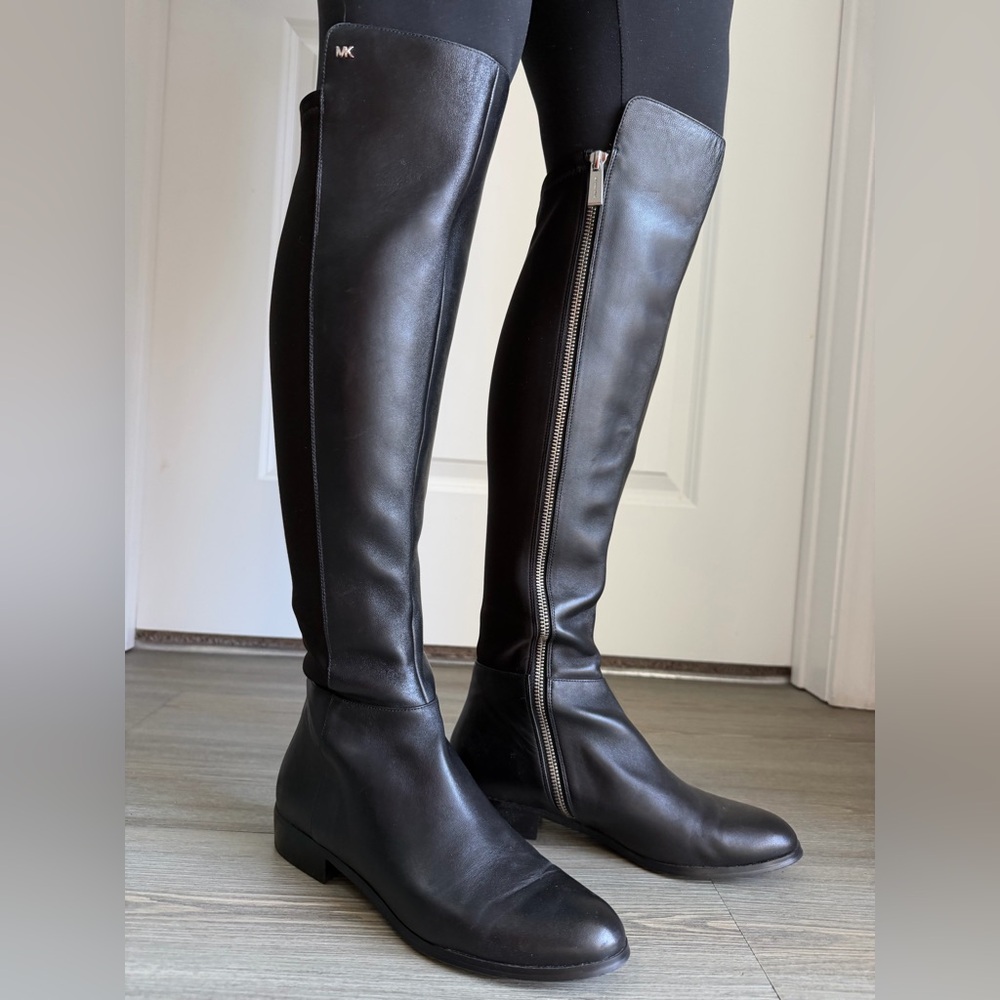 Michael Kors Black Over the Knee Boots